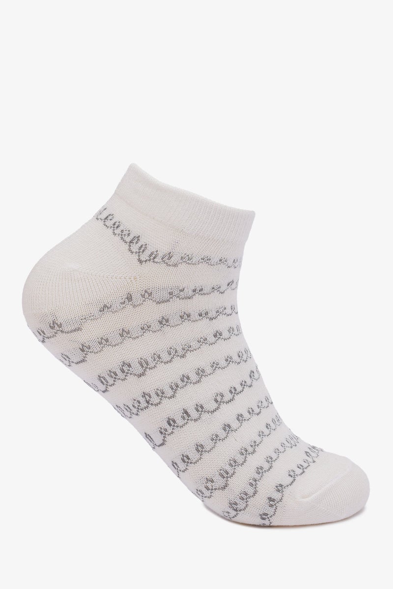 Carina Sheep Print Socks - 2 Pairs - Image 2